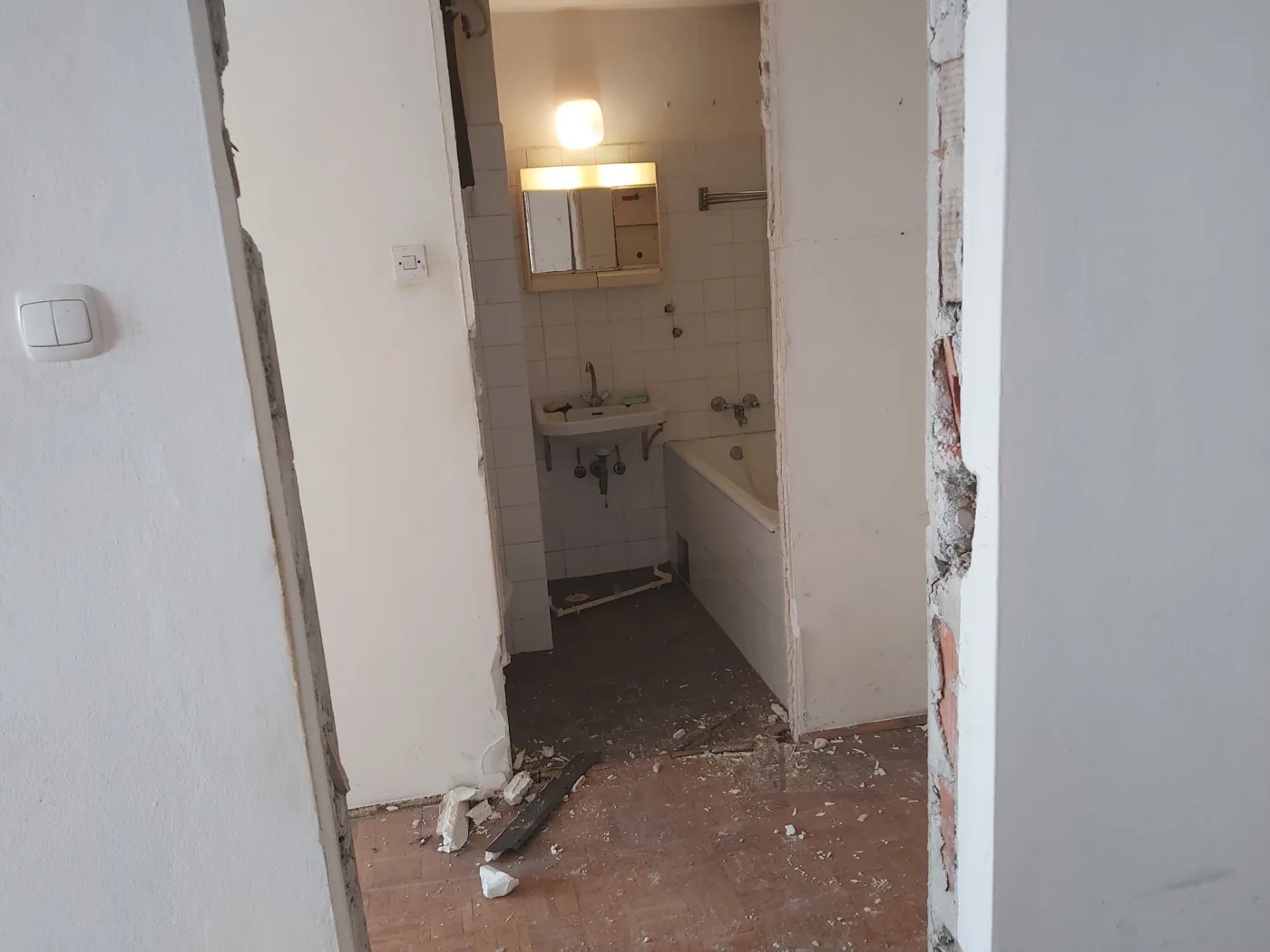 Prostor prije adaptacije – primjer izvedenih radova